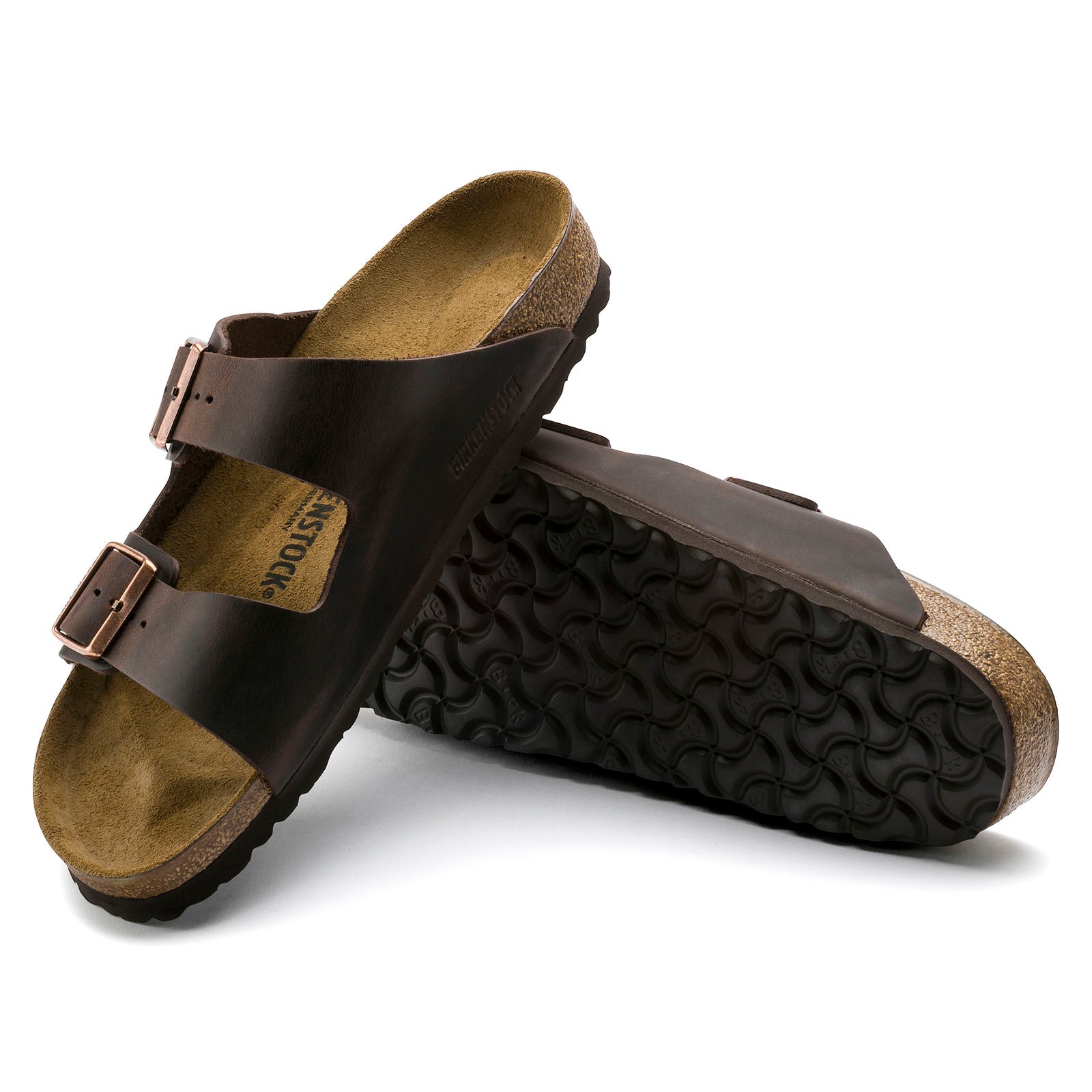 BIRKENSTOCK ARIZONA LEATHER NARROW | HABANA