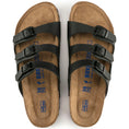 Load image into Gallery viewer, BIRKENSTOCK FLORIDA BIRKO FLOR SOFT FOOTBED | BLACK
