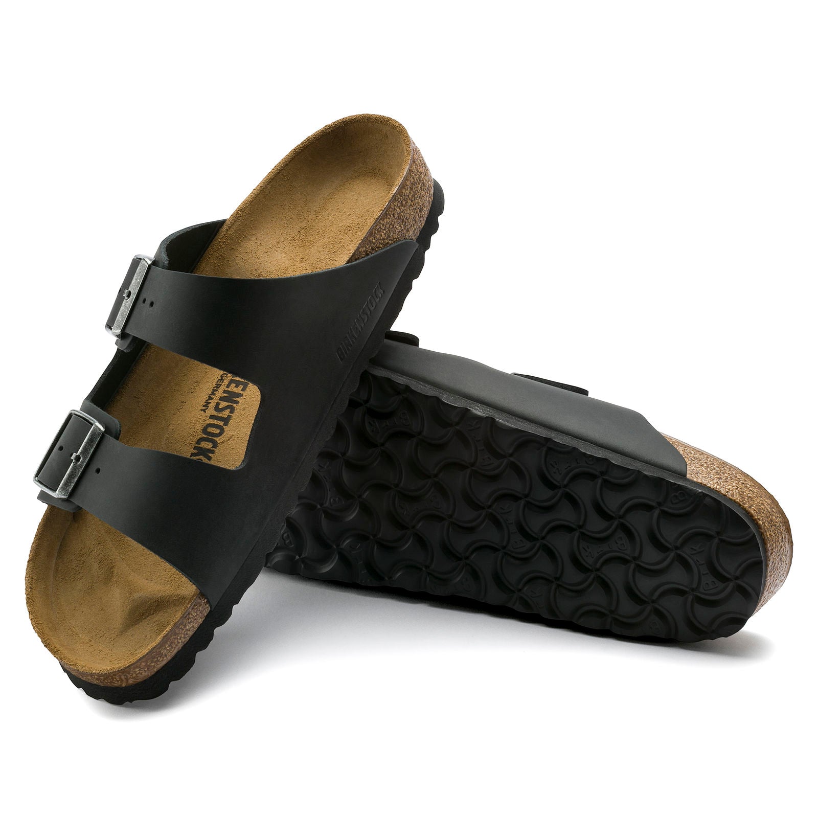 BIRKENSTOCK ARIZONA LEATHER | BLACK