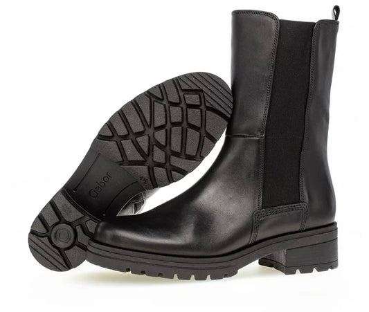 GABOR COMFORT CHELSEA BOOT | BLACK