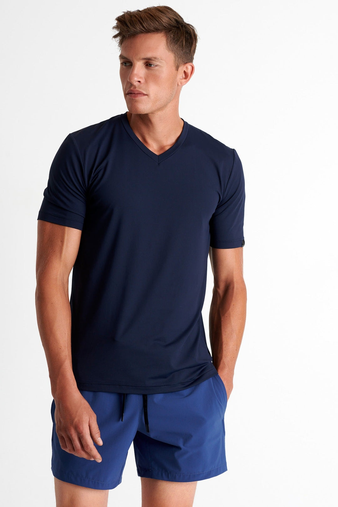 62240-30-540 - Classic Fit, Stretch And Quick Dry Swim Trunks S / 540 Denim