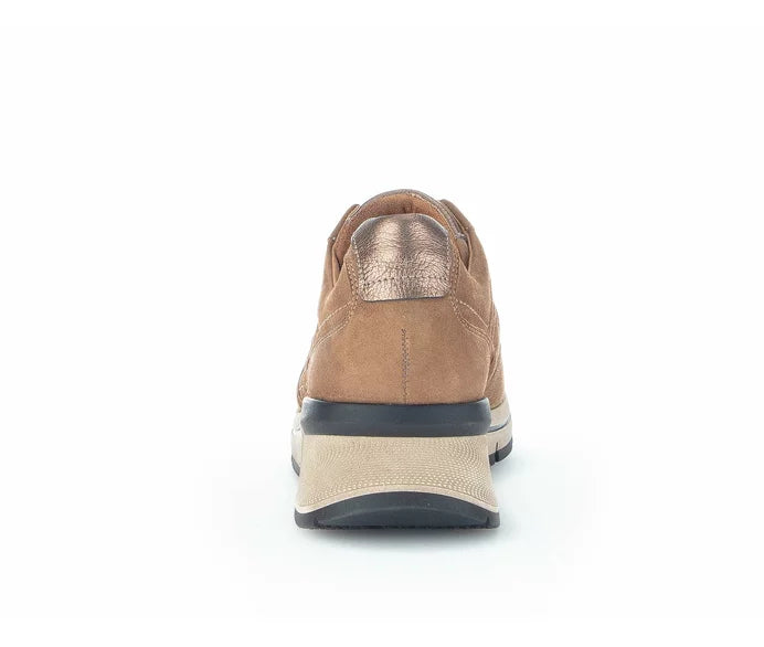 GABOR LOW TOP SNEAKER | BROWN