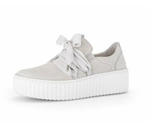 GABOR LOW TOP PLATFORM RUNNER | STEAM/ICE