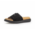 GABOR BUCKLE MULE | BLACK