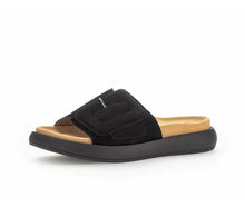 GABOR BUCKLE MULE | BLACK
