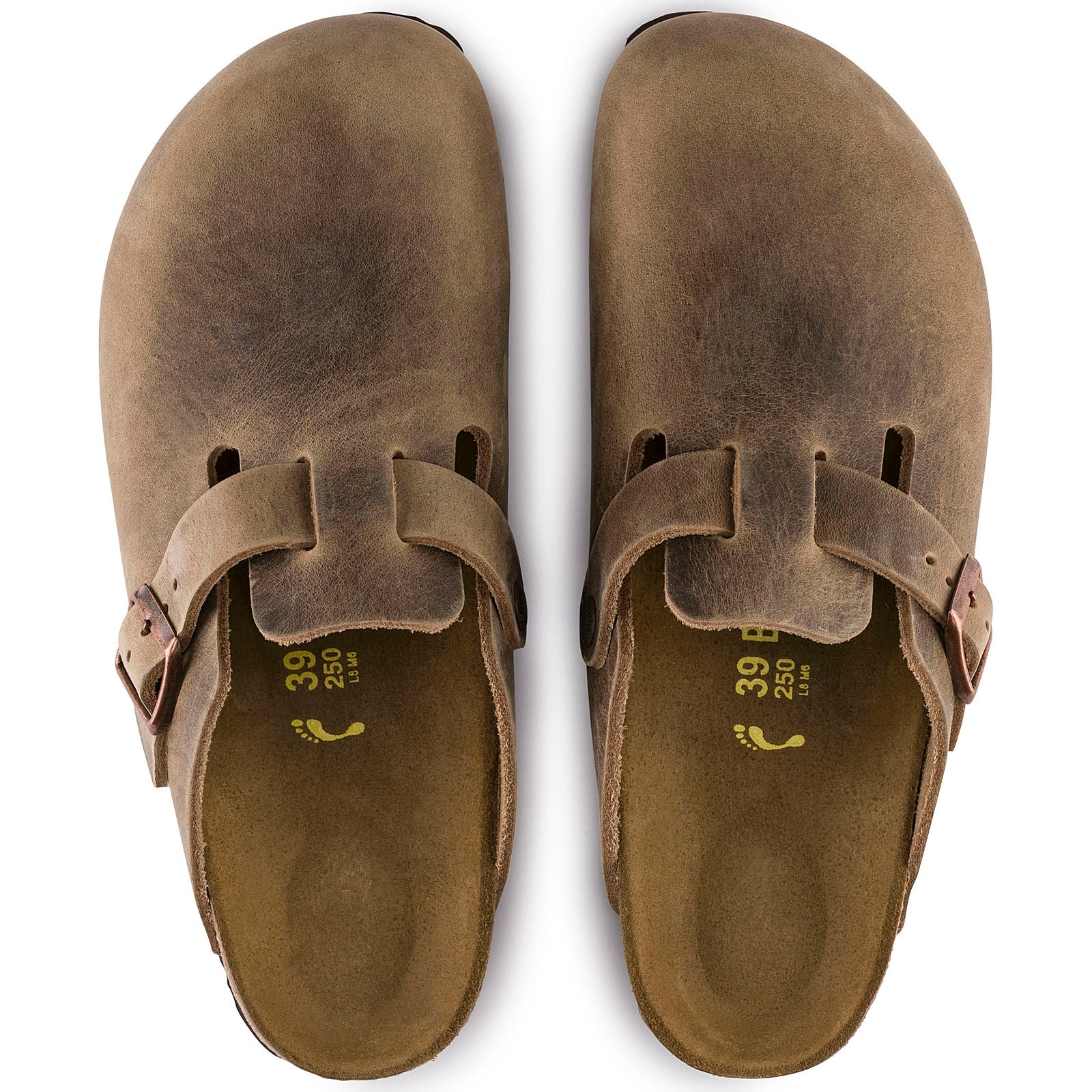 【新品未使用 BIRIKENSTOCK Boston Brown Leather BIRKENSTOCK BOSTON LEATHER | TOBACCO BROWN – THE HEN HOUSE