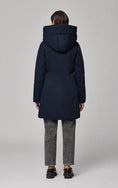 Load image into Gallery viewer, SOIA & KYO CAMELIA HEAVY DOWN COAT | LAPIS
