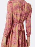 Load image into Gallery viewer, JOIE KAZ MAXI SILK DRESS | SANDSTORM MULTI PINK
