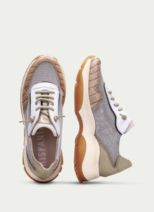 HISPANITAS ANDES MESH RUNNER | DESERT/WHITE