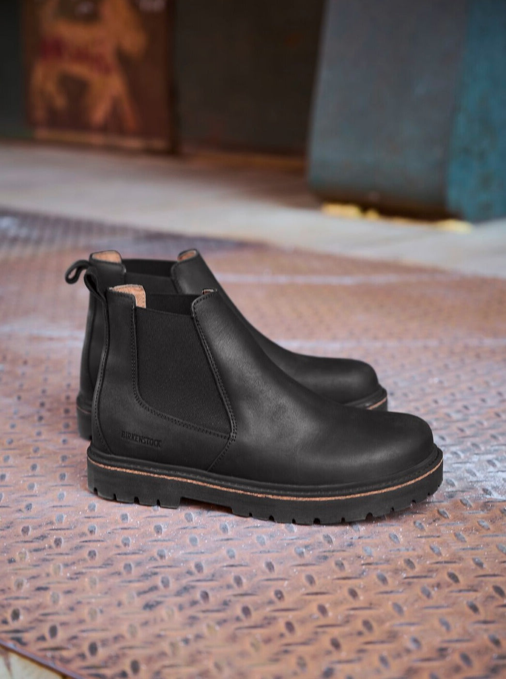 BIRKENSTOCK STALON NUBUCK LEATHER | BLACK