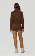 Load image into Gallery viewer, SOIA & KYO GABBY SEMI FIT WOOL COAT | CHESTNUT
