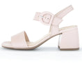 Load image into Gallery viewer, GABOR SANDAL WITH OPEN TOE & BLOCK HEEL | BLUSH
