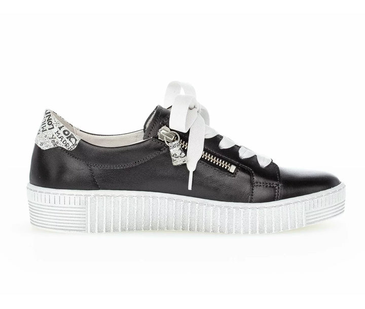 GABOR SNEAKER - BLACK /PRINT
