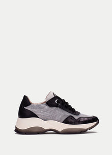 HISPANITAS ANDES MESH RUNNER | BLACK/WHITE