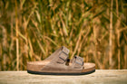 BIRKENSTOCK ARIZONA LEATHER NARROW | TOBACCO BROWN