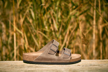 BIRKENSTOCK ARIZONA LEATHER NARROW | TOBACCO BROWN