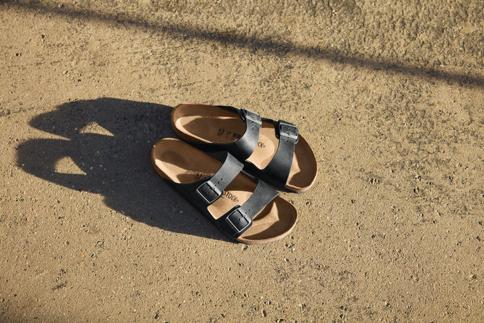 BIRKENSTOCK ARIZONA LEATHER | BLACK