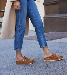 BIRKENSTOCK BUCKLEY LEATHER | COGNAC