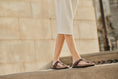 Load image into Gallery viewer, BIRKENSTOCK GIZEH LEATHER NARROW | HABANA

