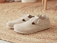 Load image into Gallery viewer, BIRKENSTOCK LONDON SUEDE | ANTIQUE WHITE
