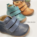 Load image into Gallery viewer, FRODDO LEATHER BOOTIE WITH VELCRO
