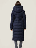 Load image into Gallery viewer, SOIA & KYO TALYSE HOODED LONG MAXI BRUSHED DOWN COAT
