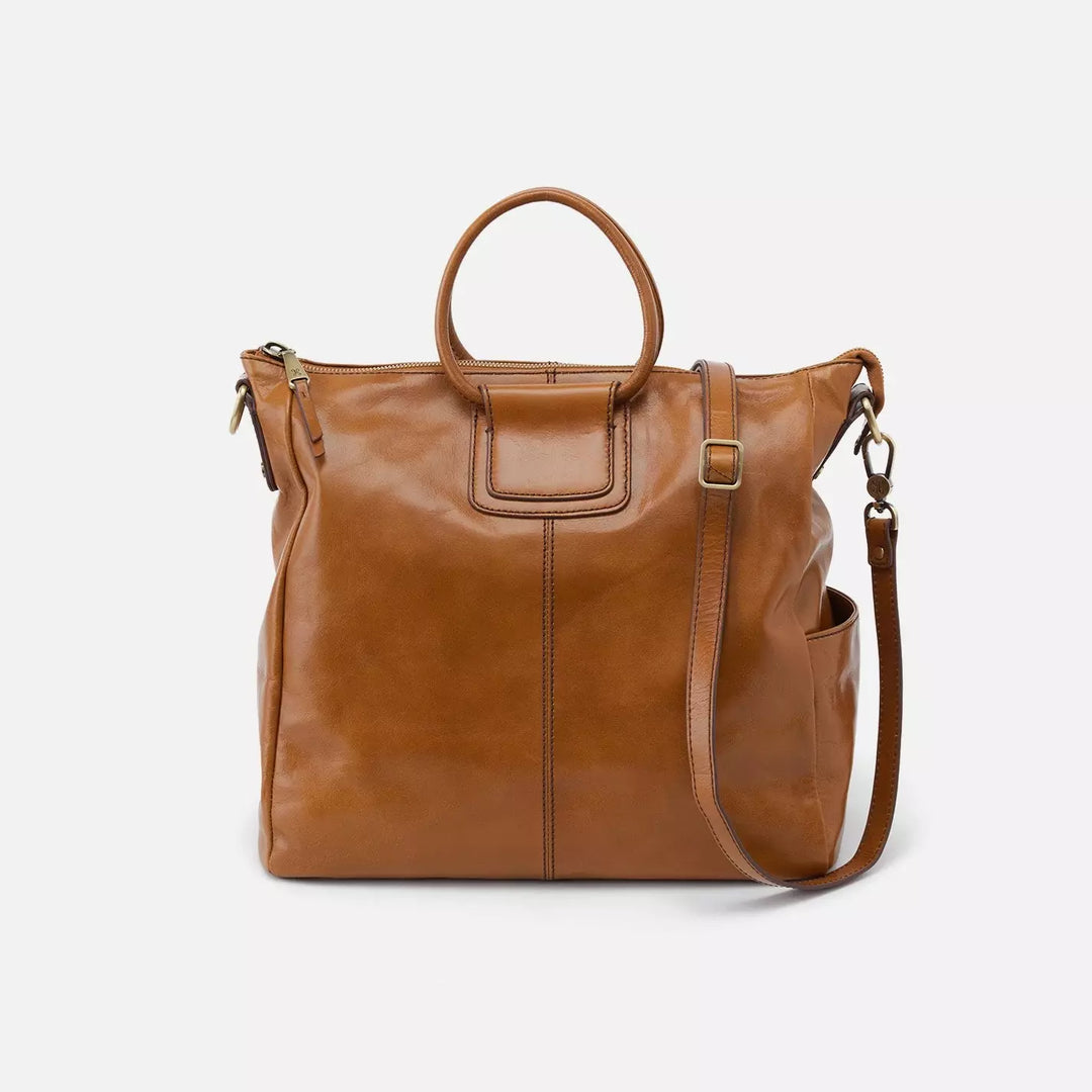 HOBO SHEILA LARGE SATCHEL | TRUFFLE
