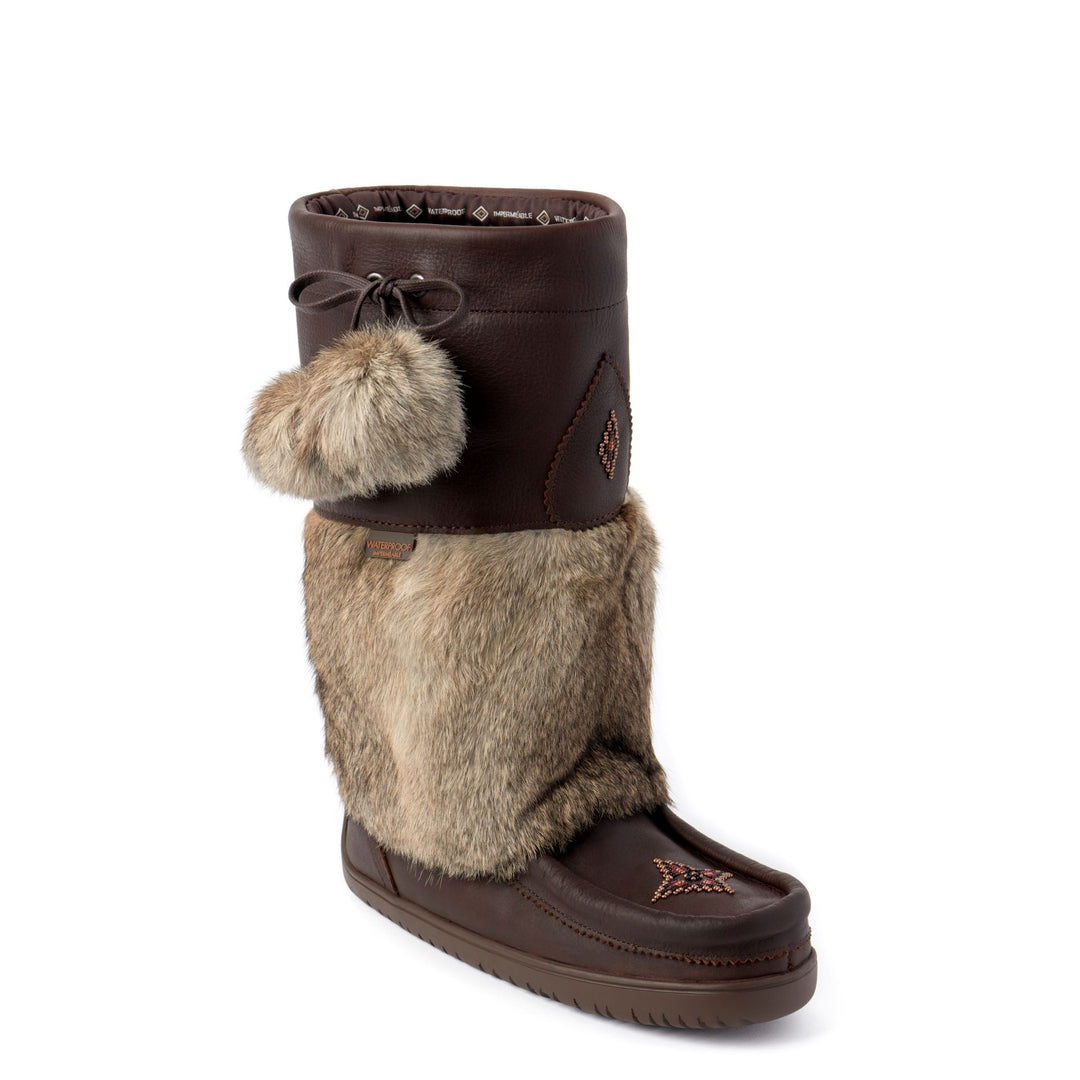 MANITOBAH MUKLUK SNOWY OWL GRAIN LEATHER | WATER PROOF