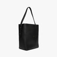 Load image into Gallery viewer, JIM RICKEY ZOE LEATHER TOTE | BLACK
