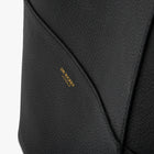 JIM RICKEY ZOE LEATHER TOTE | BLACK