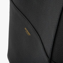 JIM RICKEY ZOE LEATHER TOTE | BLACK