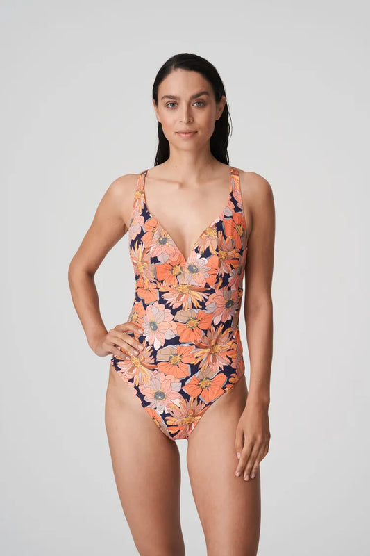 PRIMADONNA DEEP PLUNGE SWIMSUIT | MELANESIA