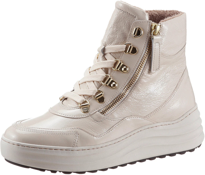 GABOR HI TOP BOOT | CREAM
