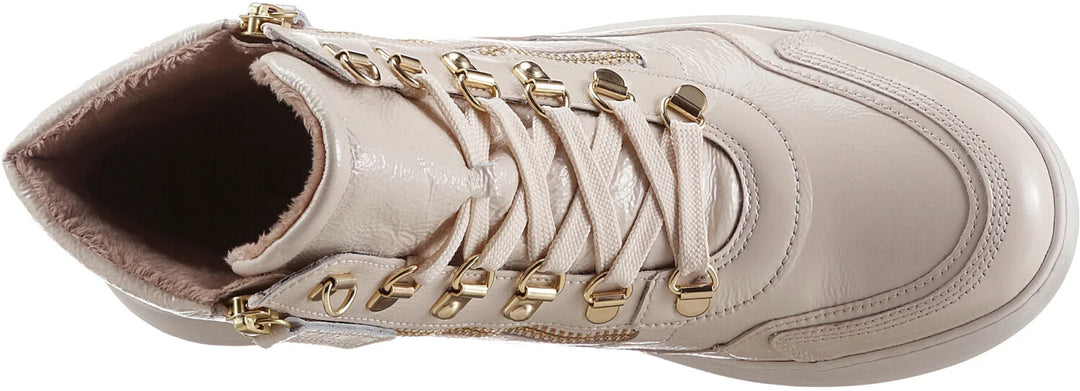 GABOR HI TOP BOOT | CREAM