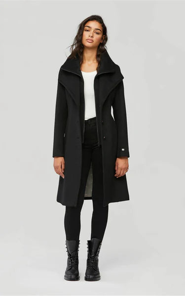 SOIA & KYO KIKKY WOOL COAT